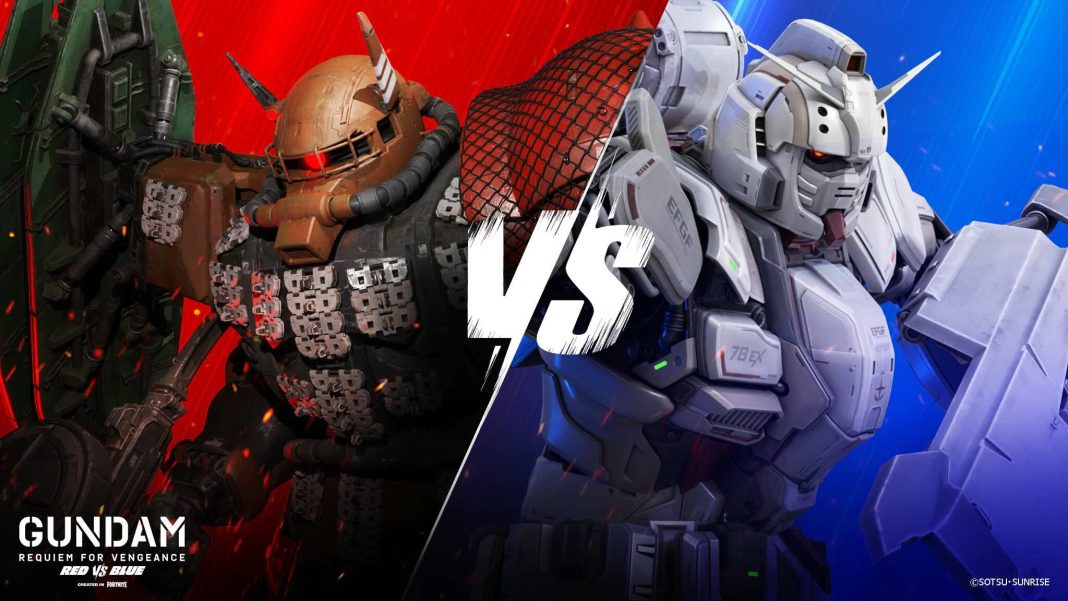 GundamxFortnite_Keyart