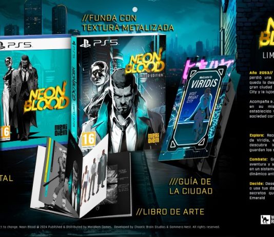 El videojuego indie español Neon Blood ya está disponible