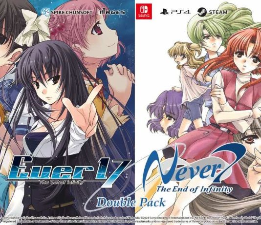 Spike Chunsoft lanzará en Occidente un pack de dos ediciones remasterizadas de Ever 17/Never 7