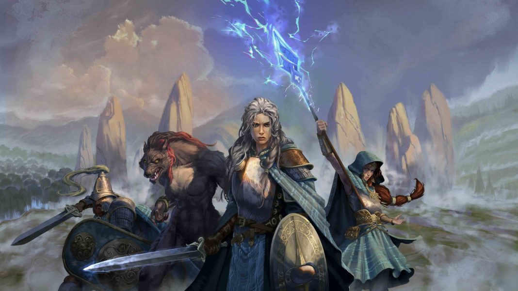LEGENDS OF AWEN- RISE OF THE FIANNA art