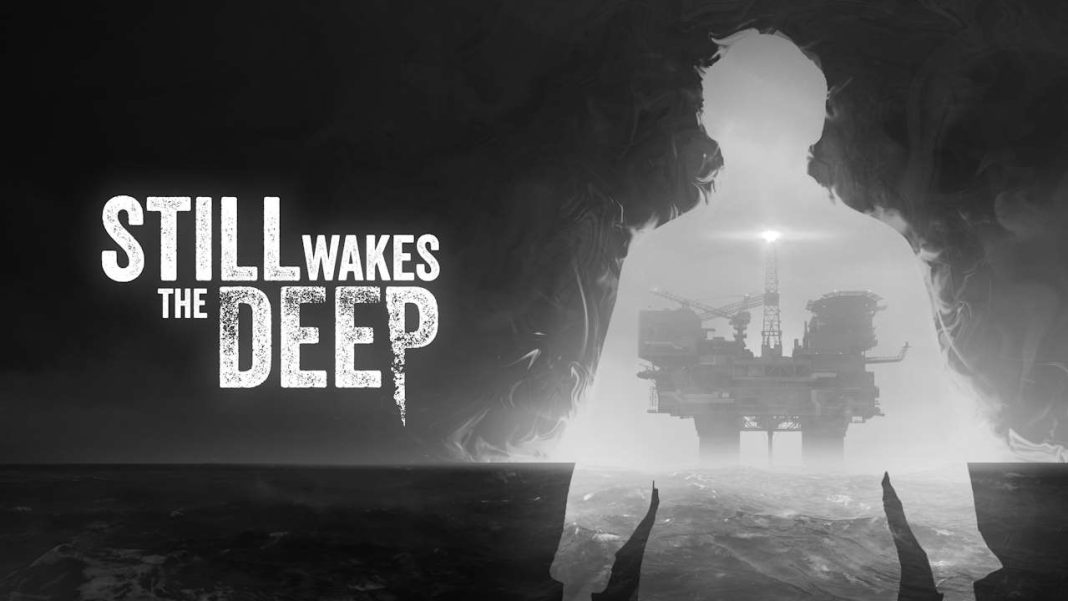 Still Wakes the Deep Key Art - Black & White