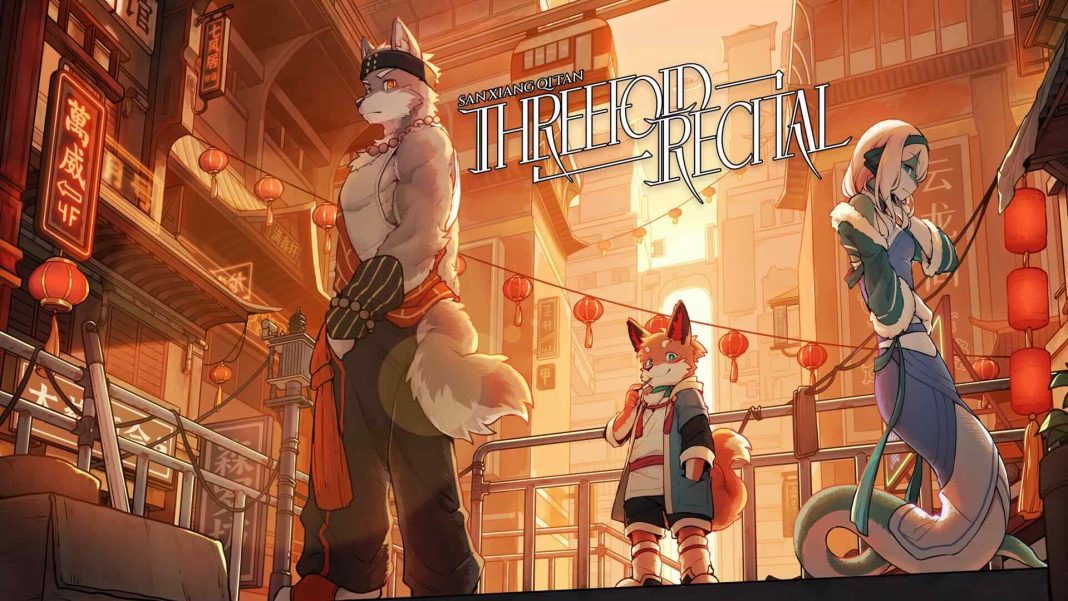 Threefold Recital art