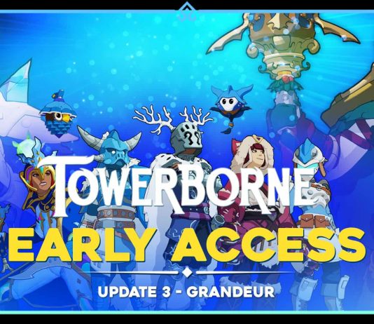 Towerborne se pone navideño en la tercera actualización y su evento "Grandeur"