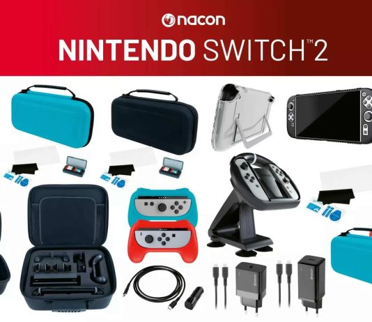 NACON está lista y presenta su gama de periféricos para Nintendo Switch 2