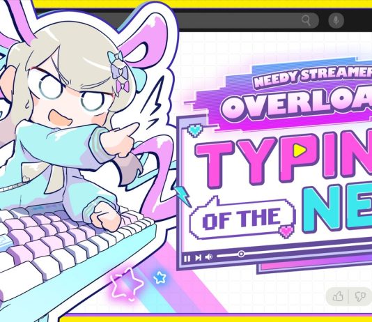 ¡Entrena tus dedos! Needy Streamer Overload: Typing of The Net ya está aquí