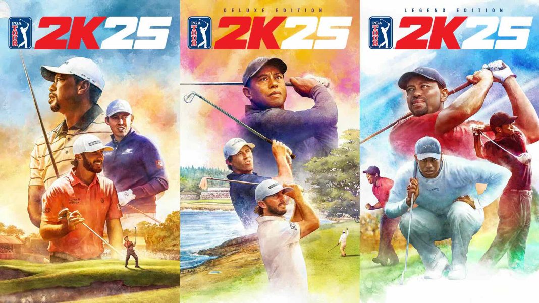 PGA TOUR 2K25 art