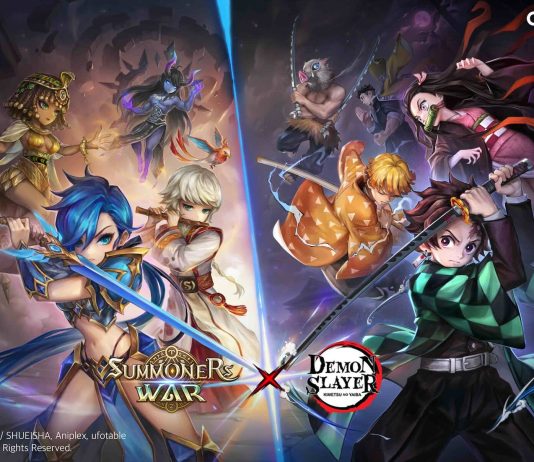 Summoners War de Com2uS y el popular anime Demon Slayer: Kimetsu no Yaiba estrechan lazos en una nueva actualización
