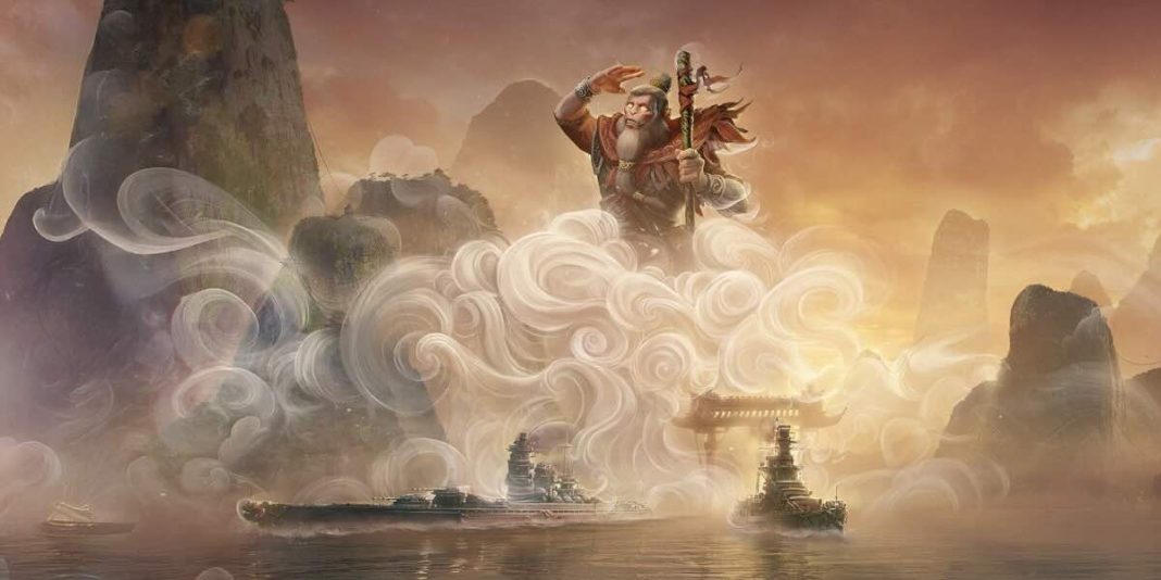 World of Warships- Legends Sun Wukong art