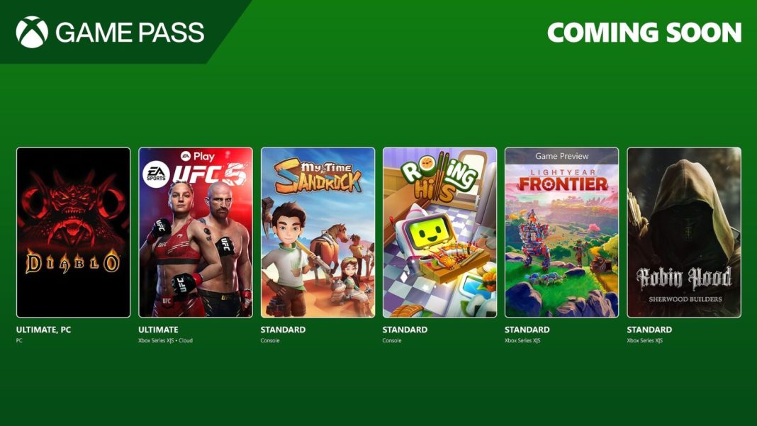 Xbox Game Pass Enero