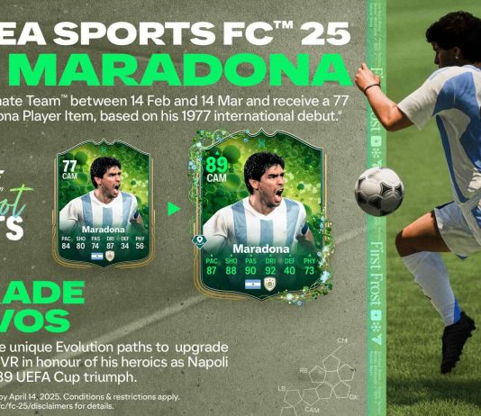 Consigue gratis a Diego Maradona en EA SPORTS FC 25, aquí te contamos cómo