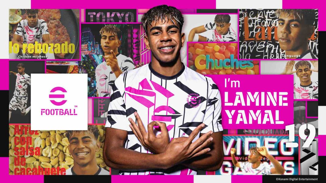 Lamine Yamal se une a KONAMI como embajador oficial de eFootball™ (1)