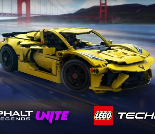 Lo físico y lo digital se fusionan: Colaboración entre Asphalt Legends Unite y LEGO Technic