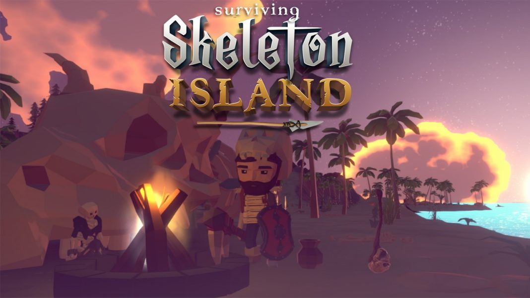 Surviving Skeleton Island Art