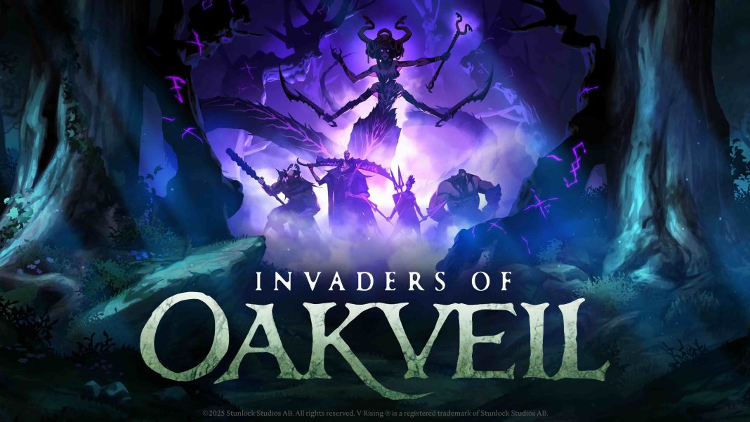 V Rising_Invaders of Oakveil_KEYART_3840x2160_LEGALLINES_LOGO