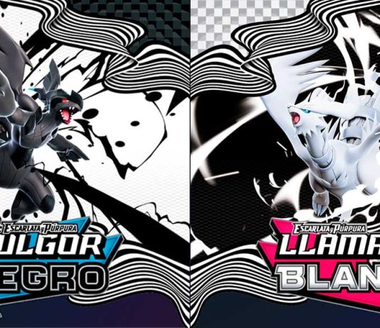 Escarlata y Púrpura-Fulgor Negro y Escarlata y Púrpura-Llama Blanca serás las próximas expansiones de JCC Pokémon Pokémon Fulgor Negro Llama Blanca