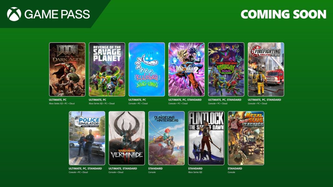 Game Pass Mayo 2025 Xbox Game Pass