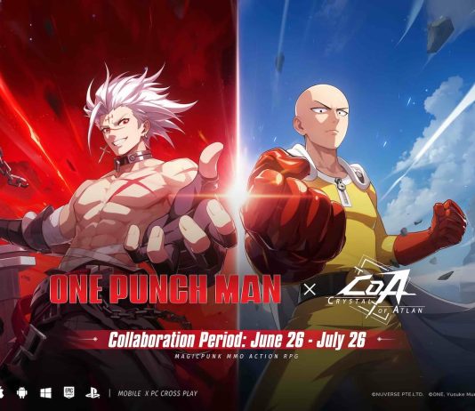 Crystal of Atlan presenta la clase Mystrix y crossover con One-Punch Man