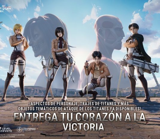 PUBG MOBILE actualiza su colaboración con Attack on Titan