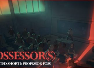 Possessor(s) imparte clase mostrando un personaje clave: El Profesor Foss