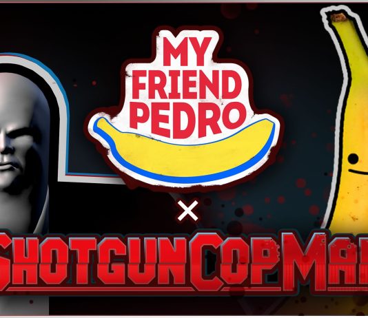 El DLC gratuito «My Friend Pedro» le pone picante (y 51 niveles) a Shotgun Cop Man