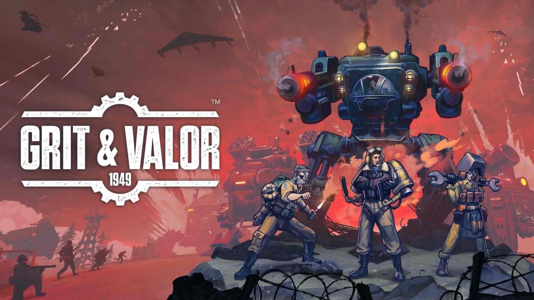 Grit and Valor - 1949 art