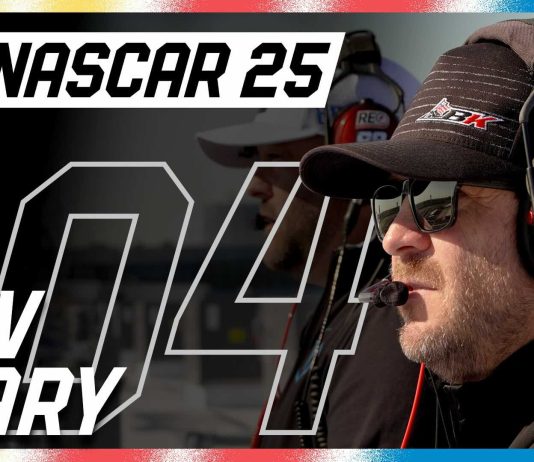 Desarrolladores y pilotos profesionales comparten un dev-diary de NASCAR 25