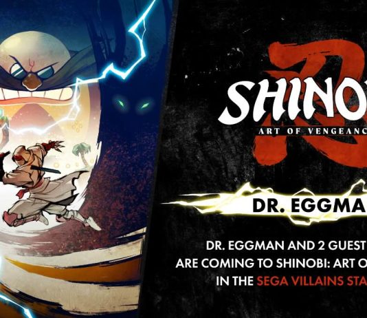 Dr. Eggman y más villanos en el primer DLC para SHINOBI: Art of Vengeance