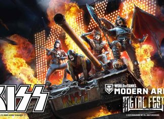 KISS prende la llama del Metal Fest en World of Tanks Modern Armor
