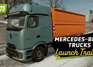 Farming Simulator 25 estrena el Pack de Camiones Mercedes-Benz