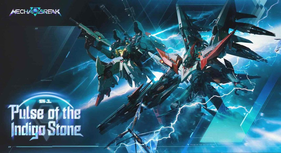 Mecha BREAK- Pulse of the Indigo Stone art