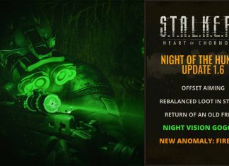 La actualización "Noche del Cazador" llega a S.T.A.L.K.E.R. 2: Heart of Chornobyl