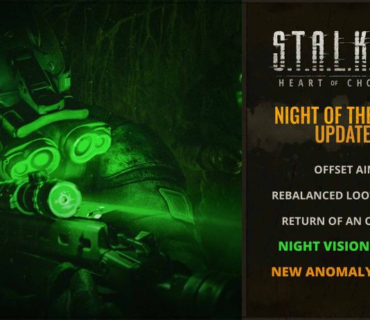 La actualización "Noche del Cazador" llega a S.T.A.L.K.E.R. 2: Heart of Chornobyl