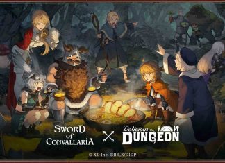 Ya disponible el evento crossover Sword of Convallaria x Delicious in Dungeon