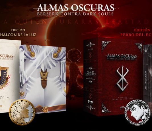 GTM Ediciones y PLAION España anuncian el libro Almas Oscuras: Berserk contra Dark Souls