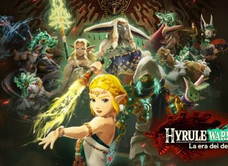 Hyrule Warriors: La era del destierro ya está aquí. ¡Hora de salvar el reino! Hyrule Warriors: La era del destierro.