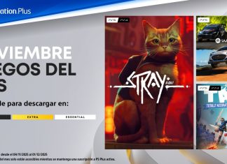 Gatetes, carreras y más llegan a noviembre para suscriptores de Playstation Plus