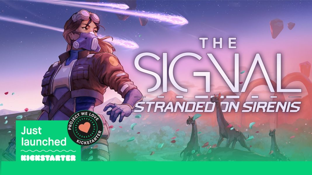 THE SIGNAL- Stranded on Sirenis art