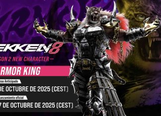 Cabeza de jaguar y muy mala leche: Armor King ya pega en Tekken 8