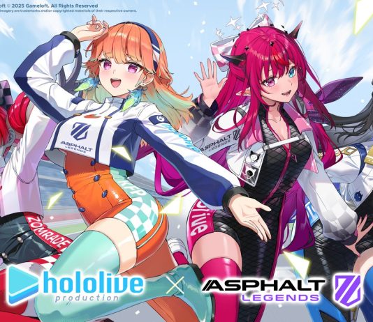 Asphalt Legends estrenará una nueva colaboración con hololive
