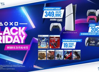 PS5 a 349,99 euros entre las ofertas de Playstation por el Black Friday