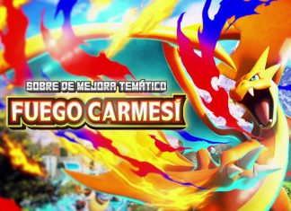 Mega-Charizard Y alza el vuelo en el nuevo sobre temático de Pokémon Pocket