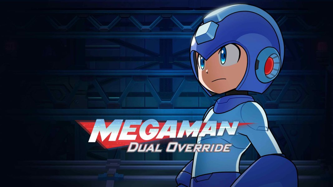 Mega Man- Dual Override art