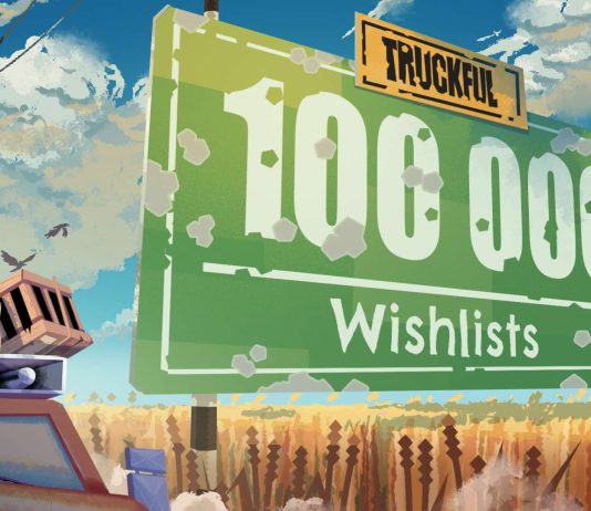 El colorido Truckful supera los 100K deseos y lo celebra con un tráiler
