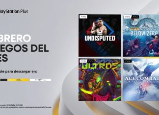 Ace Combat 7 y Undisputed entre los juegos de Playstation Plus de febrero