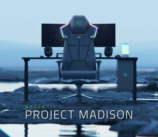 Razer presenta Project Madison, una silla gaming con triple inmersión
