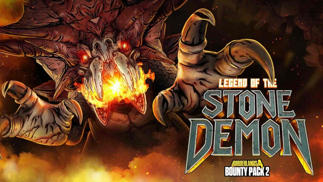 Borderlands 4 Lote de Recompensas 2- Legend of the Stone Demon art