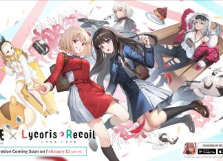 El anime Lycoris Recoil, última colaboración con el RPG Goddess of Victory: NIKKE