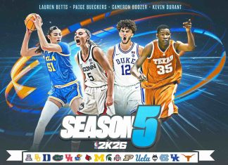 El baloncesto universitario protagonista de la Temporada 5 de NBA 2K26