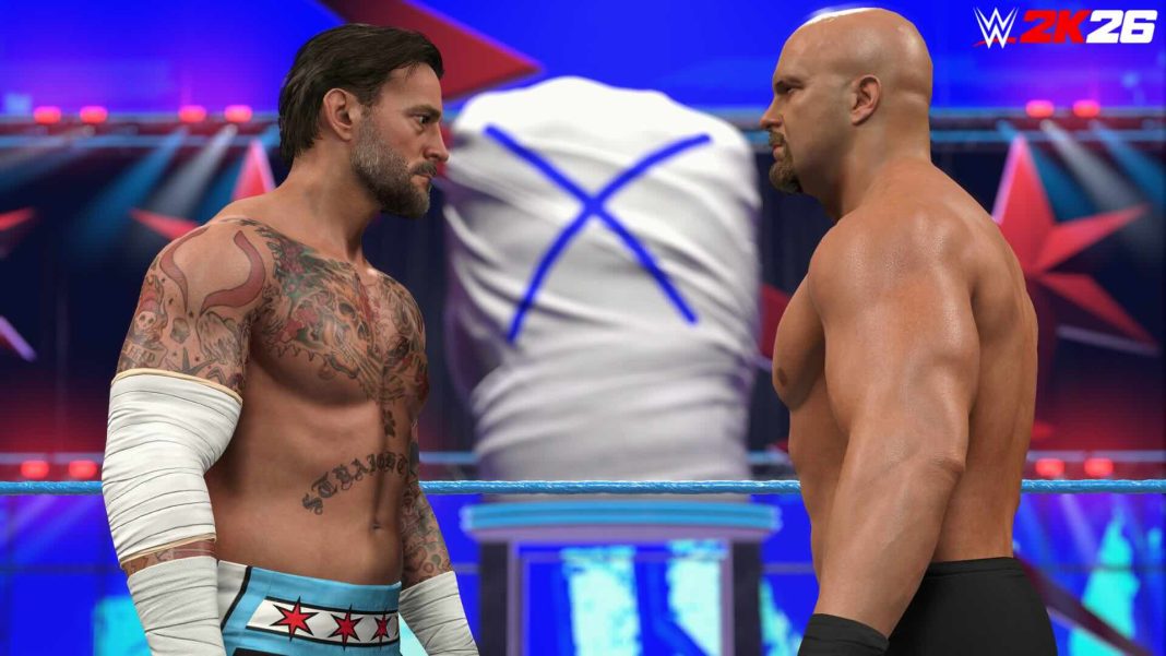 WWE 2K26 Showcase CM Punk Stone Cold Steve Austin