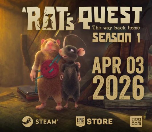 A Rat's Quest - The Way Back Home estrenará su Temporada 1 en abril